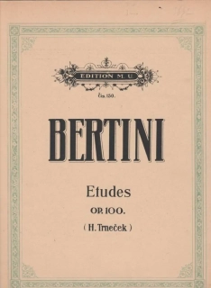 Bertini - 25 lehkých etud op. 100