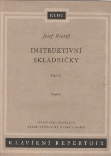 Josef Blatný - Instruktivní skladbičky 1+2+3