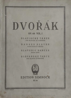 Antonín Dvořák - Slovanské tance op. 46 vol. 1
