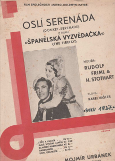 Rudolf Friml - Oslí serenáda z filmu Španělská vyzvědačka