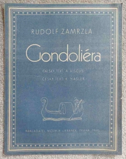 Rudolf Zamrzla - Gondoliéra text Karel Hašler