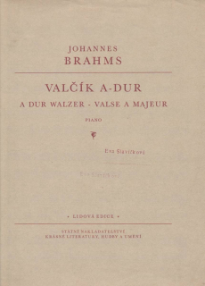Johannes Brahms - Valčík A dur klavír
