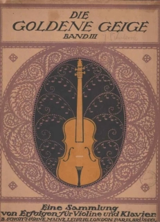 Die Goldene Geige Band III - housle a klavír
