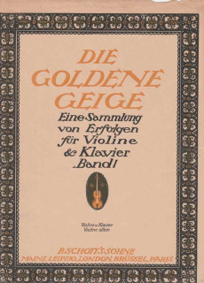 Die Goldene Geige Band I - housle a klavír