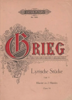 Edvard Grieg - Lyrische Stücke op. 54 díl 5