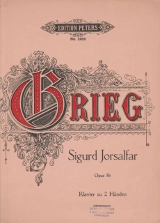 Edvard Grieg - Sigurd Jorsalfar op. 56