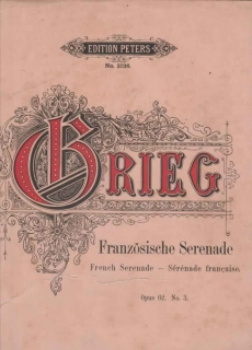 Edvard Grieg - French Serenade op. 62 no 3