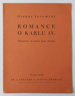 Otakar Jeremiáš - Romance o Karlu IV.