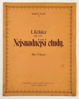 Louis Köhler - Nejsnadnější etudy op. 151