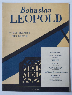 Bohuslav Leopold - Výběr skladeb pro klavír