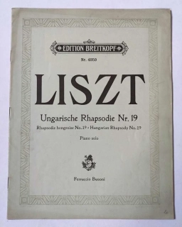 Ferenc Liszt - Uherská rapsodie Nr. 19