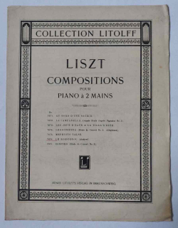 Ferenc Liszt - Compositions Le Rossignol