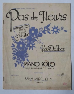 Leo Delibes - Pas des Fleurs piano
