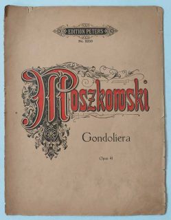 Moszkowski - Gondoliera