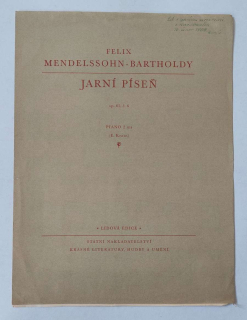 Mendelssohn - Bartholdy - Jarní píseň