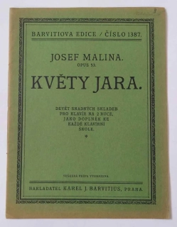 Josef Malina - Květy jara