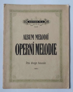 Album melodií Operní melodie pro dvoje housle