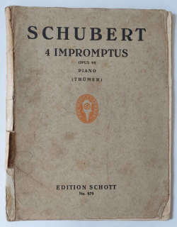 Franz Schubert - 4 Impromptus