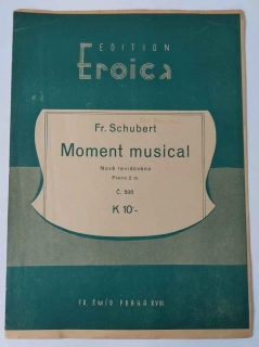 Franz Schubert - Zastaveníčko Moment Musical