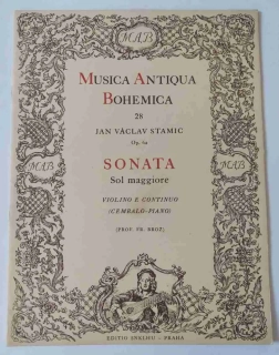 Jan Václav Stamic - Sonata G dur pro housle a klavír