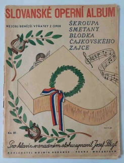Slovanské operní album Škroup , Smetana , Blodek , Čajkovskij