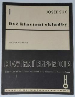 Josef Suk - Dvě klavírní skladby