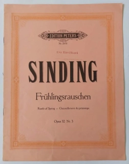 Sinding Frühlingsrauschen op. 32 no. 3
