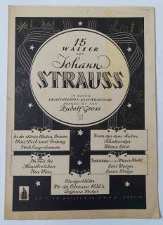 Johann Strauss - 15 Walzer díl 3
