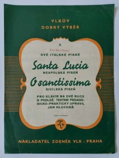Santa Lucia Neapolská píseň 