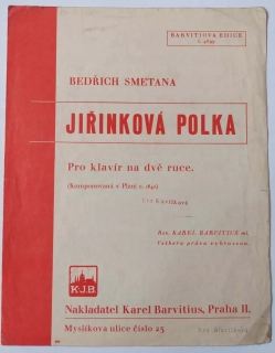 Bedřich Smetana - Jiřinková polka pro klavír