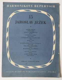 Jaroslav Ježek - Harmonikový repertoár 15 