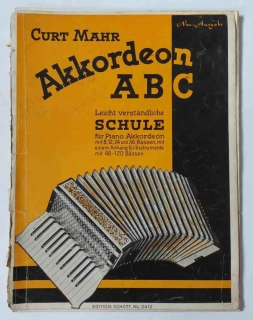 Curt Mahr Akkordeon ABC - Škola na akordeon