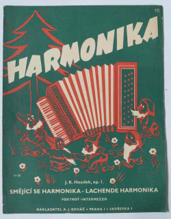 J. K. Houdek - Smějící se harmonika op. 1 akordeon