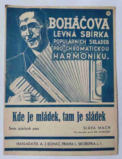 Sláva Mach - Kde je mládek, tam je stárek - Boháčova sbírka 16 modrá