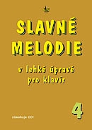 Slavné melodie v lehké úpravě pro klavír, 4. díl (+CD) 