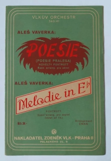 Aleš Vaverka Melodie in Eb - Vlkův orchestr 340/41