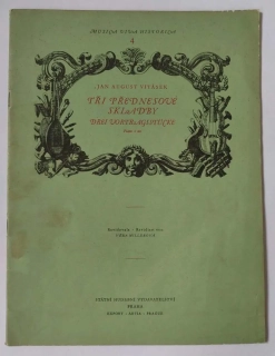 Jan August Vitásek - Tři přednesové skladby