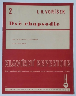 J. H. Voříšek - Dvě rhapsodie