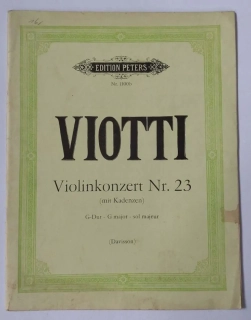 VIOTTI Violinkonzert Nr. 23