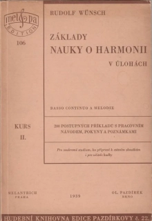Rudolf Wünsch - Základy nauky o harmonii v úlohách