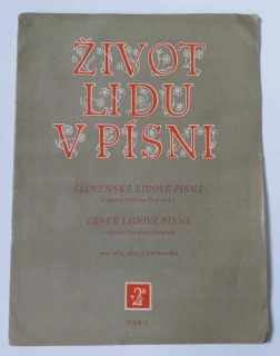 Život lidu v písni - Slovenské a české lidové písně