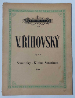 Vojtěch Říhovský - Sonatinky op. 98