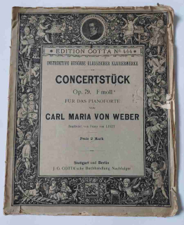 Carl Maria Weber - Concertstück op. 79.  F moll