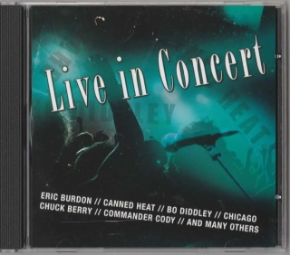 CD Live in Concert - Eric Burdon , Chicago , Chuck Berry