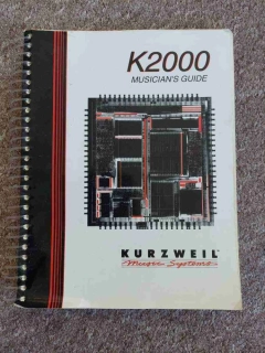 Kurzweil K2000 Návod uživatelský manuál