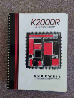 Kurzweil K2000R Návod uživatelský manuál