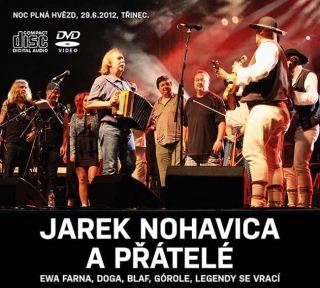 JAROMÍR NOHAVICA - JAREK NOHAVICA A PŘÁTELÉ  , 2 CD + DVD , Digipack 