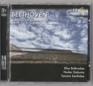 CD Ludwig van Beethoven - Sonatas for piano Pathetique , Moonlight , Appassionata , Les Adieux