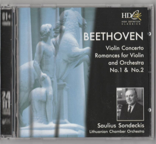 CD Ludwig van Beethoven - Violin Concerto no. 1 & no. 2