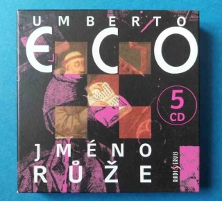 5 CD Box Umberto Eco - Jméno růže